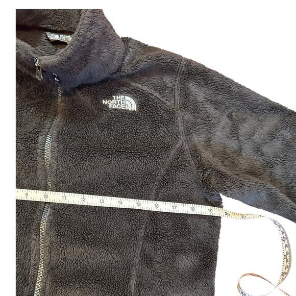 THE NORTH FACE Black Fleece Full Zip up Winter Warm Soft Girls Size 18, XL - Picture 4 of 9
